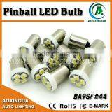 Good Quality Smd Pinball Led Bulb Ba9s #44