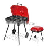 Attractive Portable Balcony Bbq Grill With Wheel thumbnail-2