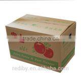 High Quality Food Window Paper Package Box Corrugated Cardboard Brown Kraft Box thumbnail-3