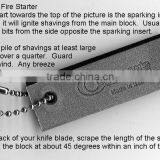Fire Starter Type Survival Tactical Gear Ferrocerium Firesteel Magnesium Fire Starter thumbnail-6