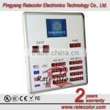2015 Hot Sale Remote Control Currency Exchange Rate Display for Bank/exchange Center