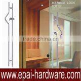 Popular in Market Stainless Steel Commercial Door Pull Handle With Lock thumbnail-2