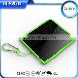 Cheap Cell Phone Solar Power Bank 12000mah Portable With Led Light