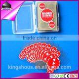 High End Print Transparent Plastic Cards for Advertising Promotional Gift Casino Wholesale thumbnail-1