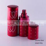 30ml Frosted Colorful Aluminum Atomizer Refillable Perfume Glass Bottles thumbnail-4