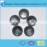 4-holes Texture Color Real Horn Button