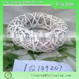 Handmade Willow Wreath White Willow Wreath Willow Wreath Decoration thumbnail-1