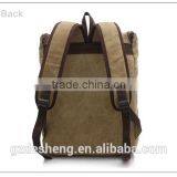 Vintage Backpack School Bookbag Canvas Shoulder Bag Satchel Rucksack Laptop Bag thumbnail-4