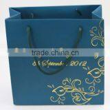 Luxury Design Blue Gift Paper Hand Bag With Hot Foiling-IMG0281 thumbnail-3
