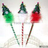 Life-like Christmas trees designed ball pen for Christmas promotional gifts