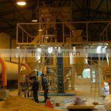 Warm comment animal feed extrusion line