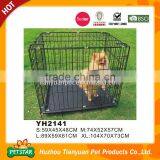 Alibaba Supply Metal Folding Dog Crate