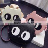 2016 New Design Coin Wallet Cute Design Change Wallet Big Eye Cat Wallet thumbnail-2