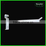 White Powder Coating Retail Store Display Hook