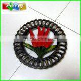 Enamel Cast Iron Trivet thumbnail-1