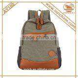 High Quality Popular Unisex Canvas Bagpack With Computer Compartment thumbnail-1
