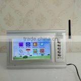 7 Inch High-strength Tempering Glass 2.4ghz Digital Long Range Multi Apartment Wireless Video Door Phone Intercom thumbnail-2