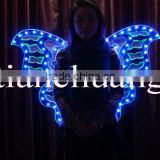 Fairy Wings With Glitter / Glowing Dance Props / Blinking LED Butterfly Wings