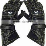 DL-1493 Leather Motorbike Gloves