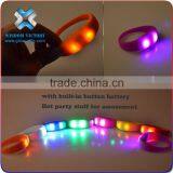 2016 Environmental Beacelet Led Bracelet for Promotion Gifts Silicone Bracelet