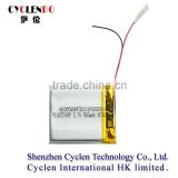 423740 ShenZhen li ion polymer battery 3.7v 560mah rechargeable battery 560mah
