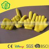 High Quaily Promotional Toys PU Reliever Thumbs Hand Shape Stress Ball thumbnail-2