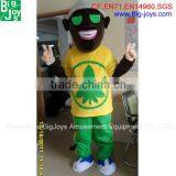 Black Human Mascot Costume,adult Mascot Costumes thumbnail-1