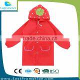 PVC MATERIAL 2K CLEAR SEXY RED GIRLS PLASTIC RAIN COAT