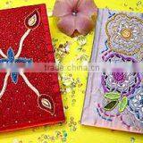 New Year Gift Handmade Embroidery Diary and Notebooks Corporate Gifts