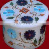 Marble Inlay Decorative Box thumbnail-1