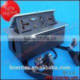 Pop Up HDMI Desktop Socket Conference Table Socket With Connected Wires thumbnail-4