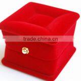 China Supplier Velvet Jewelry Box Custom Logo Luxury Ring Box Velvet thumbnail-5