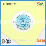 Flat Back Embellished Crystal Rhinestone Button for Hair Bow Diy Rose Buttons thumbnail-3