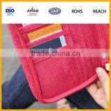 Multi Functional Canvas Carry Case/ Travel Organiser Wallet Bag/ Passport Holder