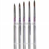 Hot Sell Best Quality Professional 5pcs Acrylic Nail Art Brush Kolinsky Nail Brushes for Girls Beauty thumbnail-2