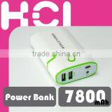 Battery 7800mAh Portable Mobile USB Charger Power Bank thumbnail-2