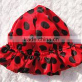 Multi colors sun hat,ladybug satin lined hats