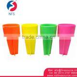 Promotional Beach Drink Cup Holder Multifunction Colorful Plastic Beach Cup Holder