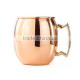 16oz Single Wall Copper Moscow Mule Mug , Moscow Mule Copper Mug thumbnail-2