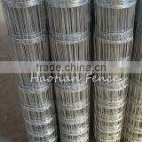 Ranch Woven Field Fence 2.5mm Diameter Cattle Wire Fence 1.2m High Galvanized Surface Livestock Fencing