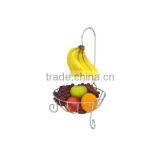 Fruit Tree Bowl Banana Hanger Wire Basket Rack Kitchen Dining Organizer
