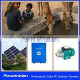 Powerician 25KW Solar Agriculture Irrigation Solution Farm Water Supply System Rated Flow 120CBM/h Head 46.5m NO.AK120-46-25K thumbnail-6