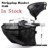 In Stock 40*33*23cm Black Color Nylon Fishing Net Stripping Basket