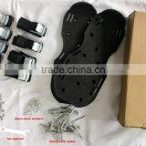 Lawn Aerator Shoes - 4 Straps With Metal Buckles thumbnail-1
