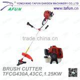 43cc 1.25kw Single Cylinder Petrol Grass Cutter (TFCG430A) thumbnail-2