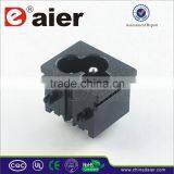 AC-003A 3pin Black Color Socket Window Socket thumbnail-1
