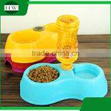 Multifunction Pet Accessories Plastic Double Cat Dog Pet Water Food Bowl thumbnail-1