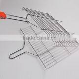 Large BBQ Grill Basket Grid Meat Clip thumbnail-3