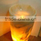 Amazing New Style BACKLIT ONYX PEDESTALS SINKS thumbnail-4