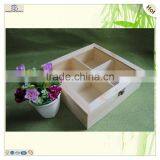 Hinge Transparent Lid Pine Wood Moon Cake Box thumbnail-6